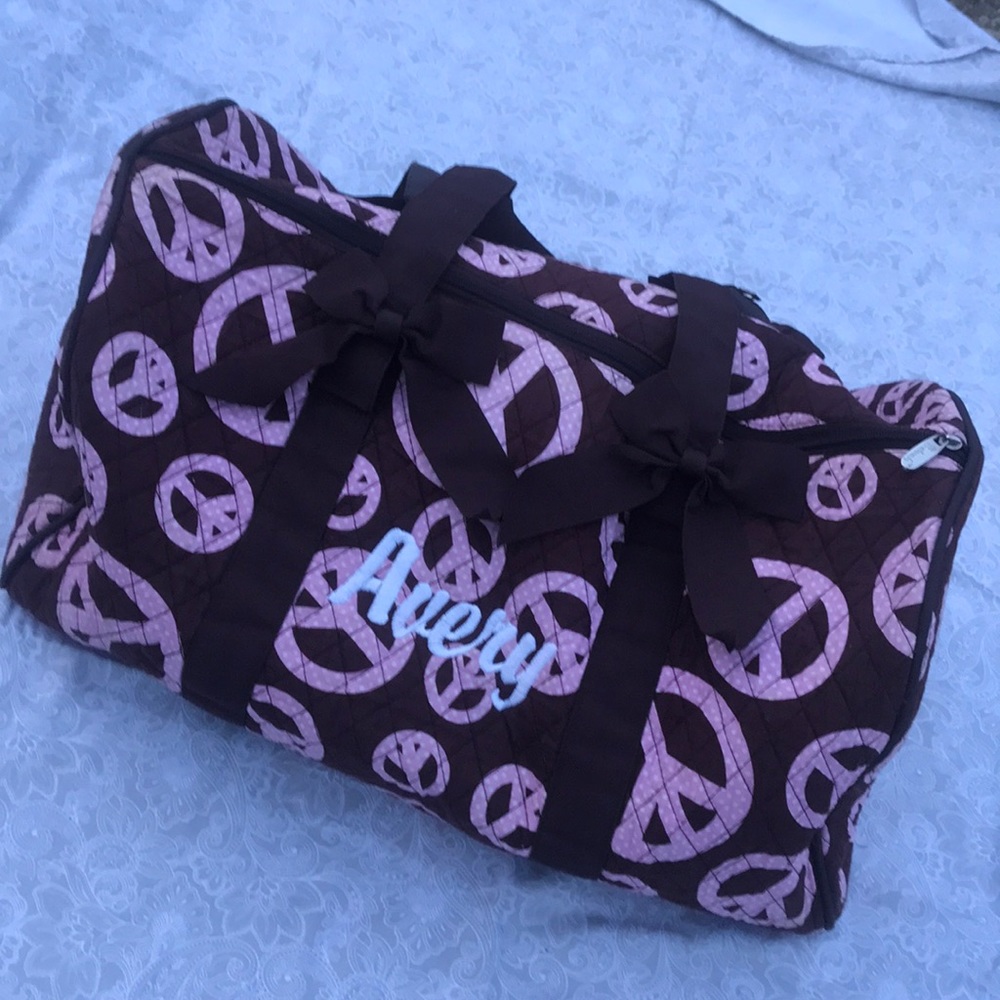 Peace Sign Duffle Bag